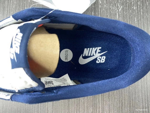 HYPE Midnight 1 Jordan Low SB Navy CJ7891-400 0805